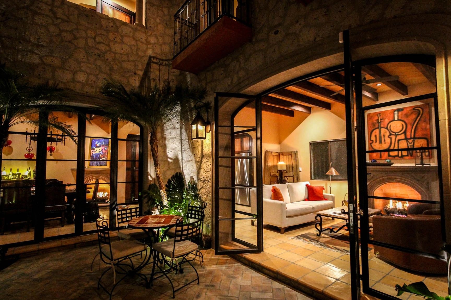 Courtyard detail