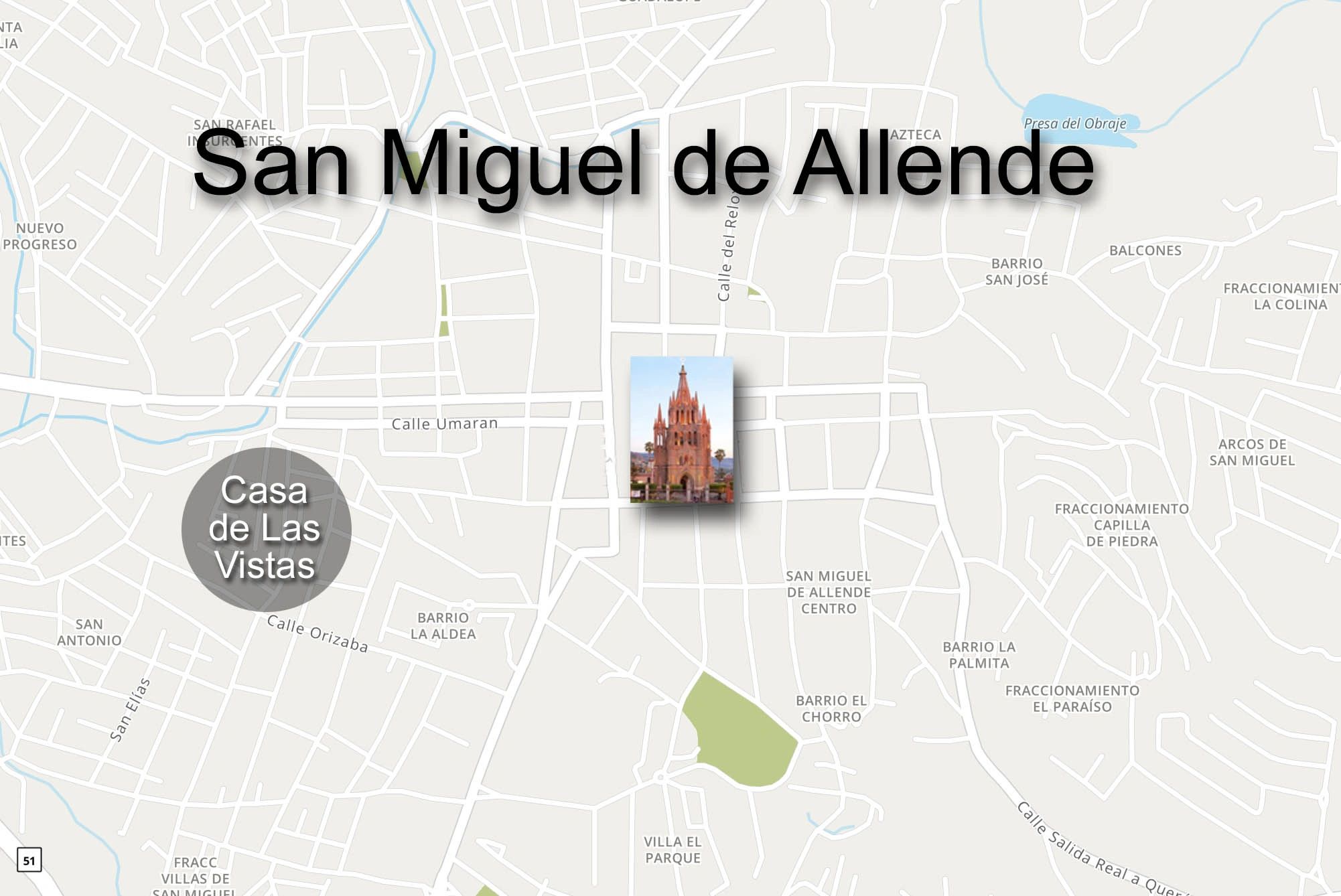 Colonial street San Miguel